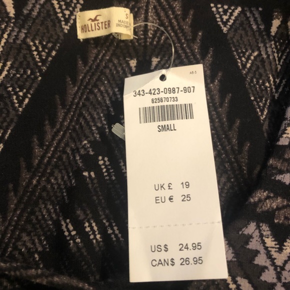 HOLLISTER Tribal Crop Top - Picture 5 of 9